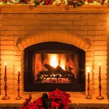 VEVOR Rejilla para leña para chimenea, rejilla resistente para chimenea de 30 pulgadas con 6 patas de apoyo, barras de acero con recubrimiento de polvo sólido de 3/4 pulgadas, soporte para leña para chimenea interior y exterior
