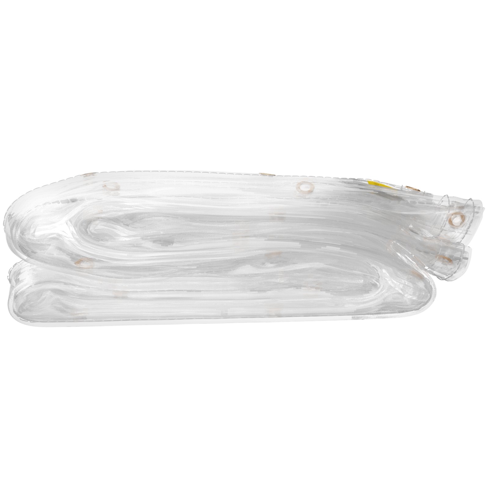 Lona de vinilo transparente VEVOR, 8 x 10 pies, 20 mil de grosor, caja de patio resistente al agua, lona de PVC transparente resistente a rasgaduras y a la intemperie, con ojales de latón y bordes reforzados para cubierta exterior