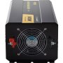 Inversor de corriente VEVOR 5000w con ventilador de refrigeración y terminales de conexión.