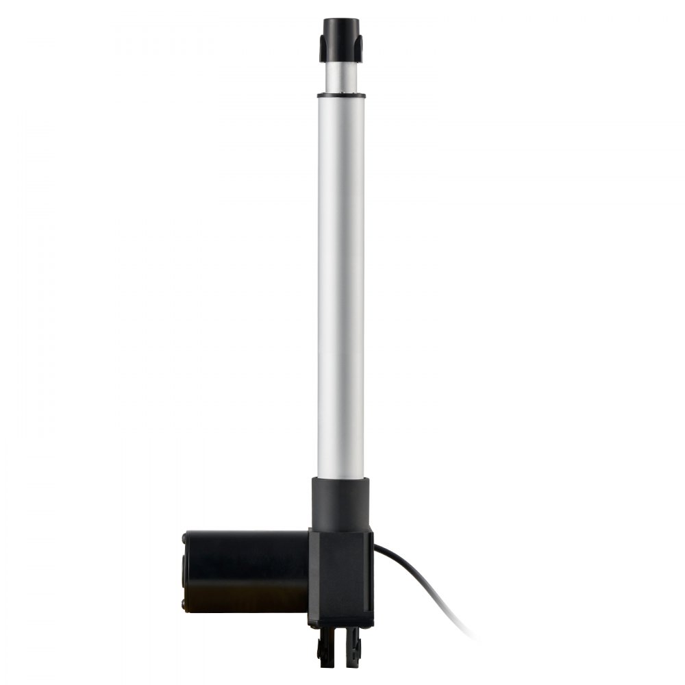 Actuador lineal VEVOR de 12 V, 12 pulgadas, resistente, 1320 lb/6000 N, actuador lineal de movimiento de 0,19"/s con soporte de montaje y protección IP44 para puertas eléctricas, maquinaria industrial, buques y carga.