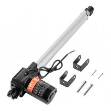 Actuador lineal VEVOR de 12 V y 14 in para trabajos pesados, 1320 lb/6000 N, 0,19 in/s, protección IP44