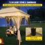 Tienda de campaña para exteriores VEVOR con luces y sacos de arena, perfecta para actividades relajantes.