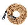 Cuerda de escalada VEVOR para gimnasio, 3,8 cm de diámetro, 9 m de longitud. Cuerda de entrenamiento para gimnasio y fitness, ideal para adultos. Cuerda de escalada para entrenamiento físico y de fuerza. Ejercicios de escalada y entrenamiento en casa.