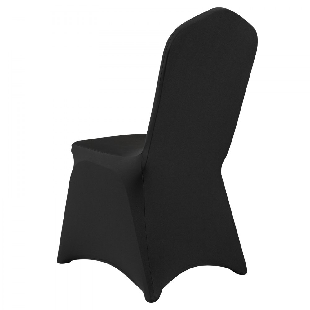 Fundas para Sillas Spandex Fundas para Sillas Negras 50 Piezas Banquete de Boda Elástico