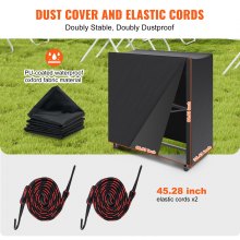 VEVOR Carro plegable para sillas, carrito móvil apilable de doble capa, carrito de almacenamiento con capacidad de 530 libras para almacenar 84 sillas, soporte para sillas de hierro resistente con 4 ruedas, 2 cordones elásticos, cubierta