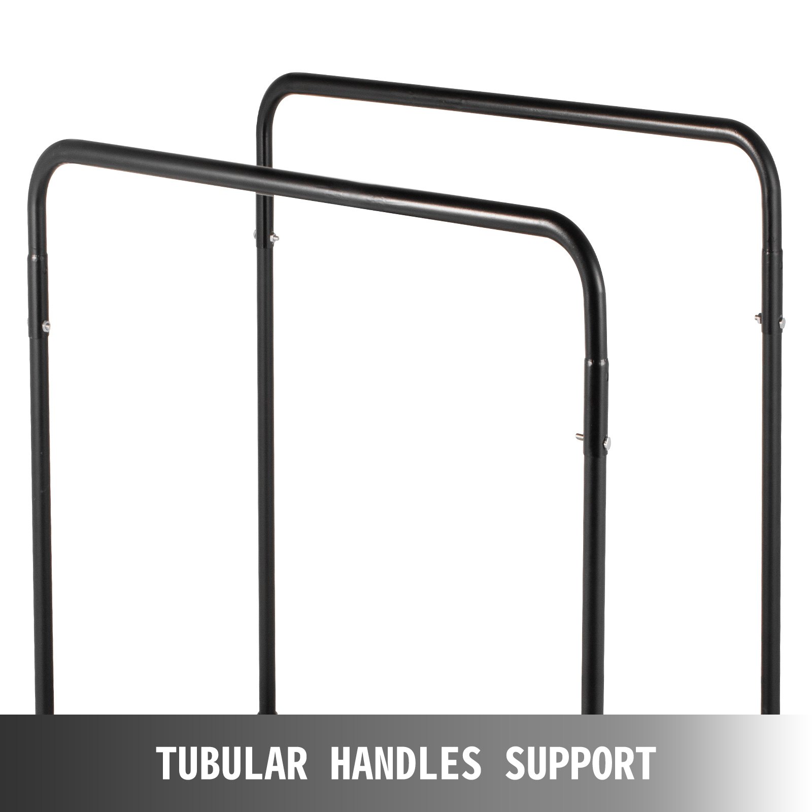 Carro de mesa plegable VEVOR, soporte de mesa negro para mesas redondas de 60 pulgadas, carrito de mesa resistente, carrito de escritorio negro, marco de acero, ruedas giratorias, muebles de hotel para eventos de fiesta, capacidad de 10 mesas