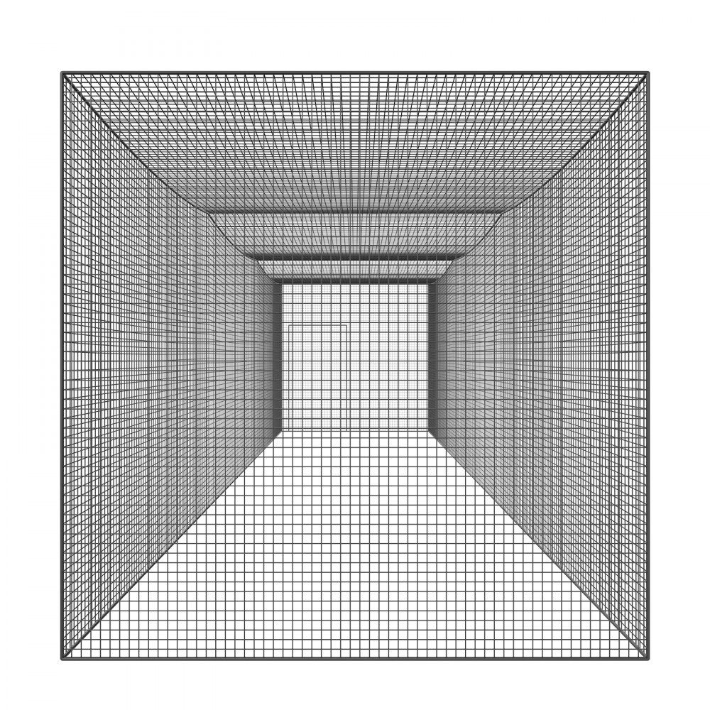 Red de bateo de béisbol VEVOR, red profesional de entrenamiento de bateo y sóftbol, jaula de lanzamiento portátil con puerta y bolsa de transporte, red de polietileno resistente y cerrada, 10,6 m (solo red)