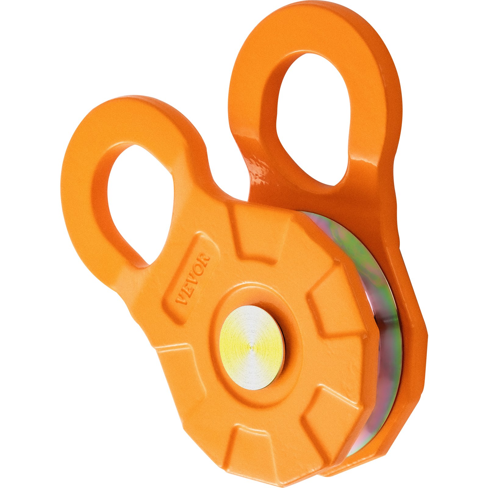Bloque de arranque VEVOR, límite de carga de trabajo de 11T/25,000 LBS, polea de cabrestante resistente para cuerda sintética de 0,55"/14 mm o grilletes blandos, accesorios de recuperación todoterreno para tractor, camión, ATV y UTV, 1 paquete