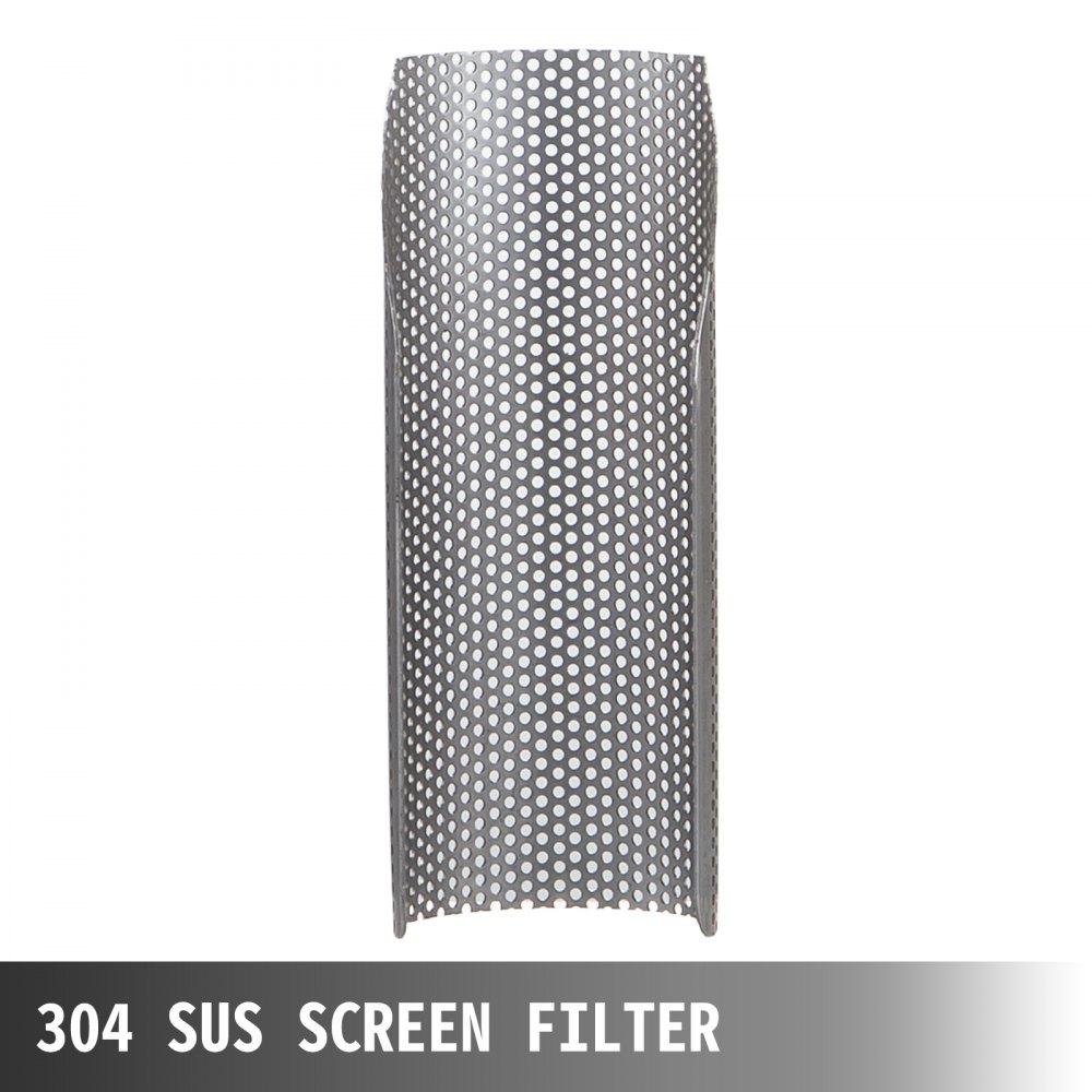 Exprimidor de pasto de trigo VEVOR con filtro de pantalla SUS 304 y diseño perforado para un exprimido eficiente.