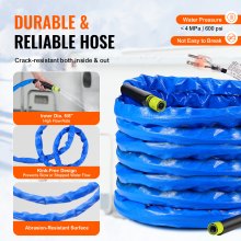 Manguera de agua caliente VEVOR de 50 pies para RV, manguera de agua potable calentada anticongelante de -45 ℉