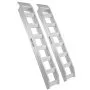 VEVOR Aluminum Ramps, 6800 lbs, Heavy-duty Ramps with Top Hook Attaching End, Universal Loading Ramp for Motorcycle, Tractor, ATV/UTV, Trucks, Lawn Mower, 72"L x 15"W, 2Pcs
