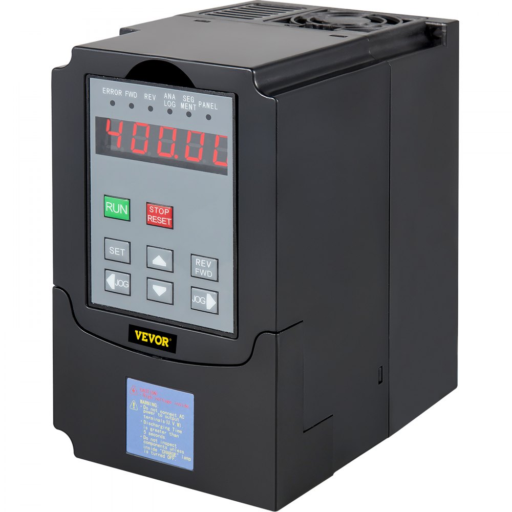 Variador De Frecuencia VFD 4kW (5.5HP) - Entrada 1/3 Fase 220V, Salida 3 Fase, Para Máquinas, Bombas, Ventiladores