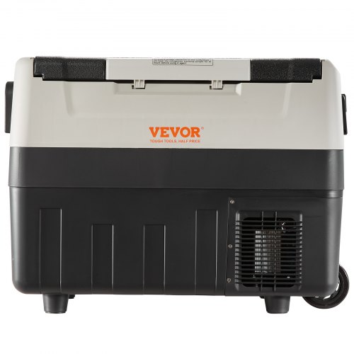Refrigerador Portátil VEVOR De 115L Con Compresor - Doble Zona (-20°C A 20°C), Ruedas, Asa Y Bluetooth, Ideal Para Camping Y Viajes