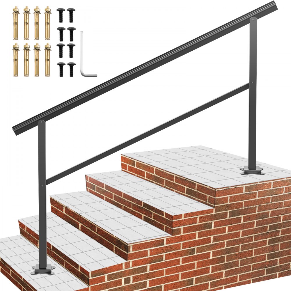 Pasamanos De Alerce Para Escaleras, Pasamanos De 30 A 500 Cm, De Una