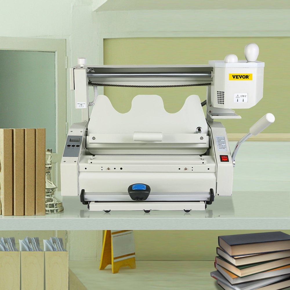 Book Binding Binder Machine 297*420Mm Desktop 11.6"*16.5" Manual Hot Glue D
