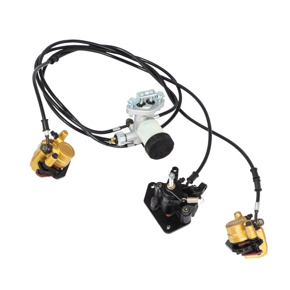 VEVOR Master Cylinder Kit for 150cc Go-Kart Hammerhead and Trailmaster Go-Karts Ideal for DIY Kart Enthusiasts