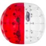 1.2M Opblaasbare Body Bumper Ball Zorb Red Clear Football Bubble