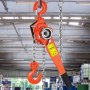 VEVOR Ketting Takel 3300lbs Rateltakel Lever Block Ratchet Puller Hoist Load Brake 1.5Ton 10ft Hq Good