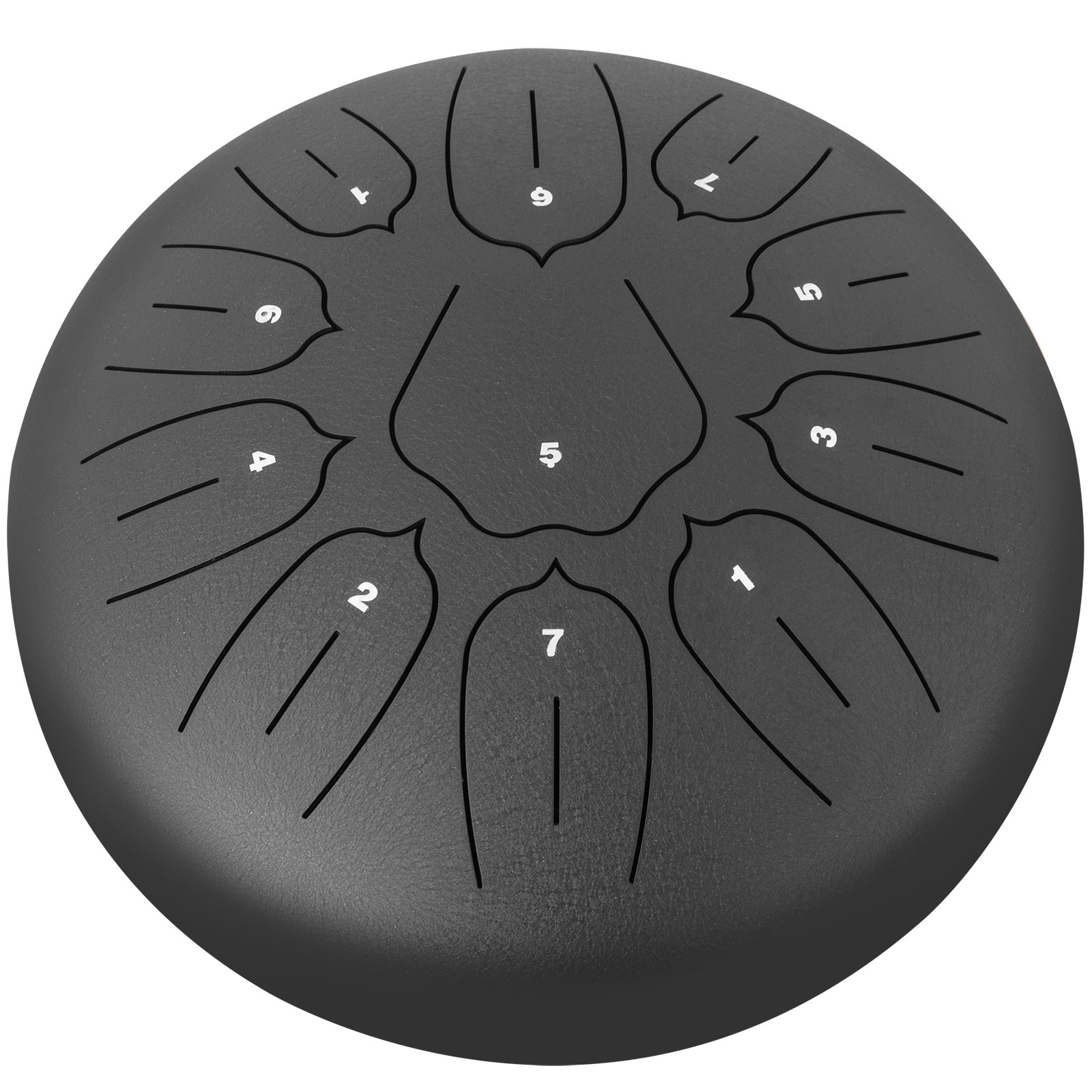 Steel Tongue Drum Handpan 10'' 11 Tones Steel Tongue Drum stalen pan