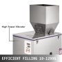 VEVOR Powder Filling Machine 10-1200g Powder Particle Filling Machine 10-18 bags/min Big Autoweighing Powder Weighing Machine