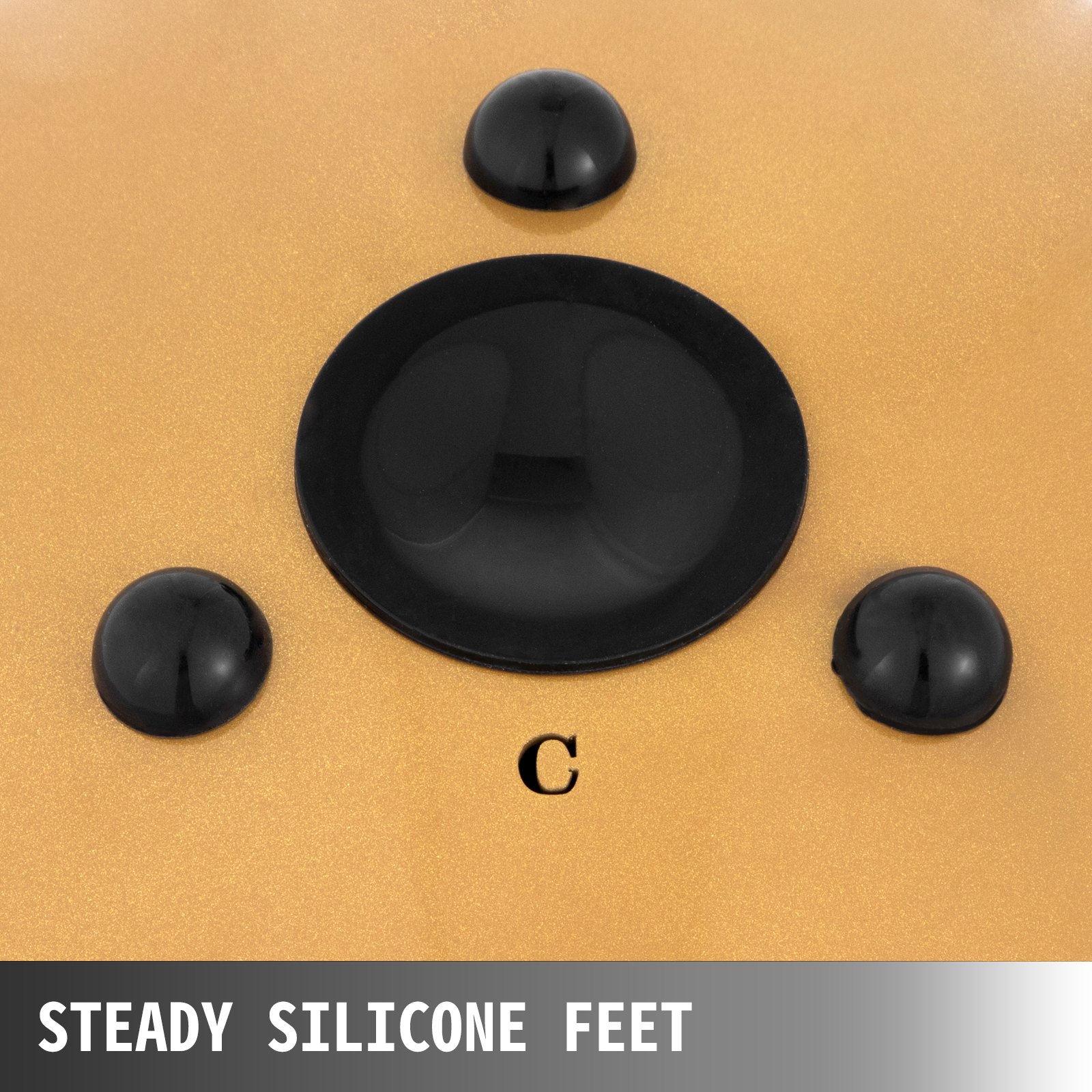 12'' 13 Notes Steel Tongue Drum Handpan Drum Golden Steel-titanium Alloy Mallets Music Book