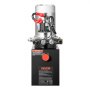VEVOR 4 L Hydraulic Power Unit, Double Acting Dump Trailer Pump, 22 MPa Max Relief Pressure & 3.4 L/min Flow Rate, DC 12V Hydraulic Pump with Metal Reservoir for Dump Trailer Car Lifting, Black