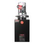 VEVOR 12 Qt hydraulische krachtbron, dubbelwerkende kipperaanhangerpomp, maximale openingsdruk 22 MPa en debiet 3,4 l/min, 12 V DC hydraulische pomp met metalen reservoir voor kipperaanhangers, zwart