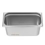 VEVOR 8-pack hotelpannen, 1/3 anti-stempel stoompan met deksel, 0,8 mm dikke roestvrijstalen stoomtafelpan, 6 inch diepe commerciële tafelpan, pan voor het bewaren van cateringvoedsel, voor industrie en wetenschap
