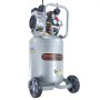 VEVOR Luchtcompressor 49L Fluistercompressor 2PK Olievrije luchtpomp 8bar compressor Enkelfase Geluidsniveau ≤63dB Ideaal voor het oppompen van banden Autoreparaties Schilderen Houtwerk