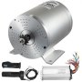 Mophorn 1800w electric brushless dc motor kit 48V, brushless motor dc High Speed Brushless Motor with 32A Speed Controller and Throttle Grip Kit