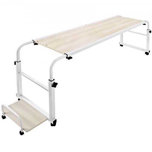 Laptop nachtkastje met host ondersteuning Computerstandaard boven bed Laptoptafel met wielen
