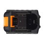VEVOR 20V 4000mAh lithiumbatterij vervanging voor elektrisch gereedschap max. 40A uitgangsstroom batterij met overbelasting, diepe ontlading, oververhitting en kortsluitbeveiliging lithiumbatterij 144,4 x 76,0 x 54,8 m