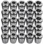 VEVOR 25-delige spantangset ER32 spantang 1/16"-3/4" houder veerspantangset voor CNC-graveermachine en freesdraaibank (ER32)