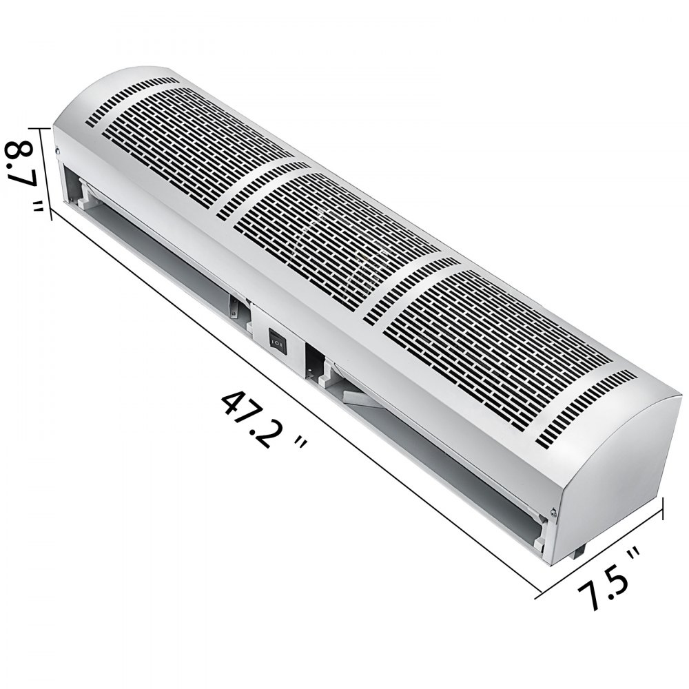 Commerciële Luchtgordijn Luchtgordijn Deur 120 cm Mute Luchtgordijn Afstandsbediening Gordijn Machine 2 Snelheden Voor Deuren Windows Etc.