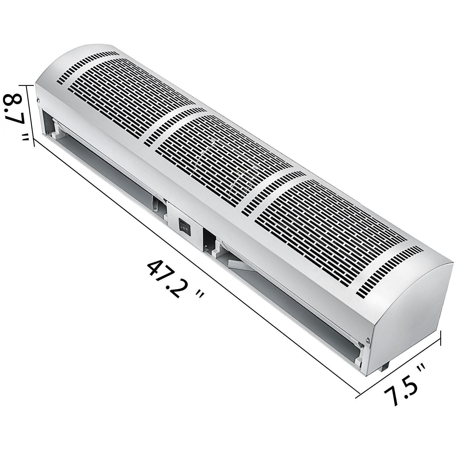 Commerciële Luchtgordijn Luchtgordijn Deur 120 cm Mute Luchtgordijn Afstandsbediening Gordijn Machine 2 Snelheden Voor Deuren Windows Etc.