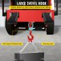 Forklift Lifting Hoist Swivel Mobile Crane Hook 4400lbs 2 Tons Heavy Duty Strength
