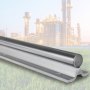VEVOR Linear Rail Guide 2X SBR20-650mm Linear Slide Rail + 4 SBR20UU Block for Automated Machines and Equipments