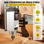 VEVOR Spindel Motor 3KW Luchtgekoelde Cnc Spindel Motor 300Hz Bevriest Motor Spindel