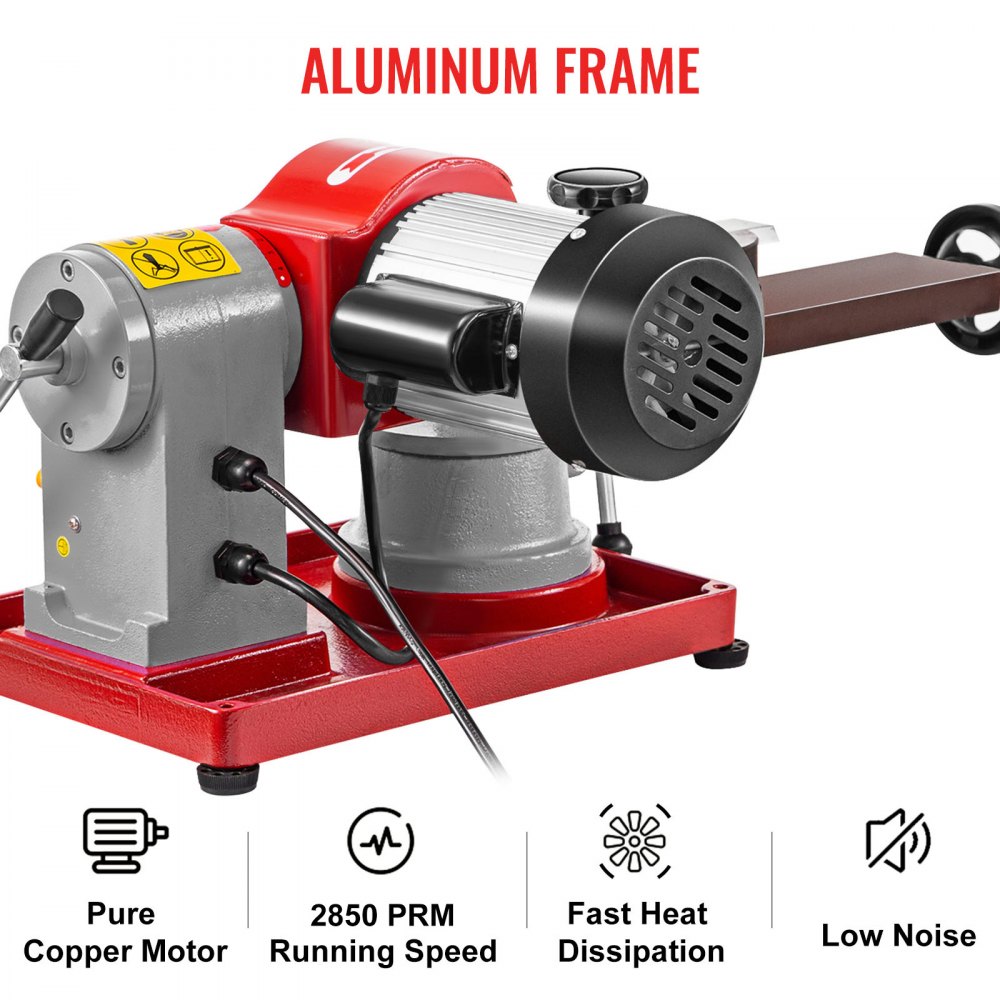 VEVOR 370W Circular Saw Blade Sharpener Rotary Angle Mill Grinding Sharpening Machine 125MM Saw Blade Sharpener Machine for Carbide Tipped Saw Blade