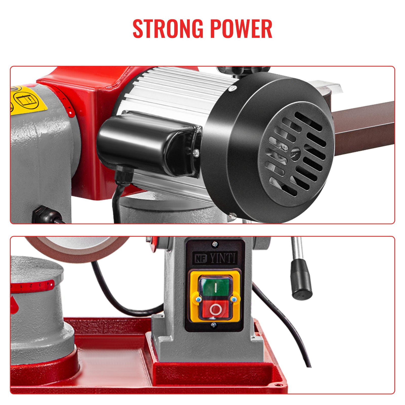 VEVOR 370W Circular Saw Blade Sharpener Rotary Angle Mill Grinding Sharpening Machine 125MM Saw Blade Sharpener Machine for Carbide Tipped Saw Blade