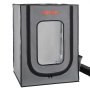 VEVOR 3D-printerbehuizing/printertent (55 x 65 x 75 cm), stof- en waterdichte beschermkap met constante temperatuurregeling en LED-verlichting, compatibel met Photon Mono/Mars 3, FDM/LCD-printers.