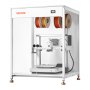 VEVOR 3D-printerbehuizing/printertent (60 x 60 x 80 cm), stof- en waterdichte beschermkap met constante temperatuur, LED-verlichting en ventilatie, compatibel met Bambu Lab, Ender, Neptune en Kobra.