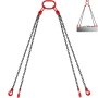 3m Op zwaar werk berekende hijsketting tilt 5T op met 4 poten Grade 80 6600LBS