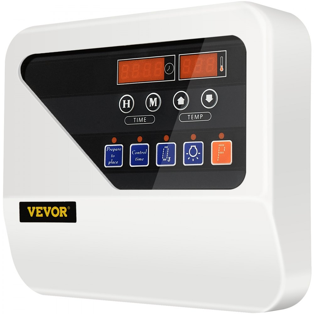 VEVOR External Sauna Heater Controller for 3KW-9KW Sauna Heaters Control Unit Sauna Stove Controller 104-221℉ Time Temperature