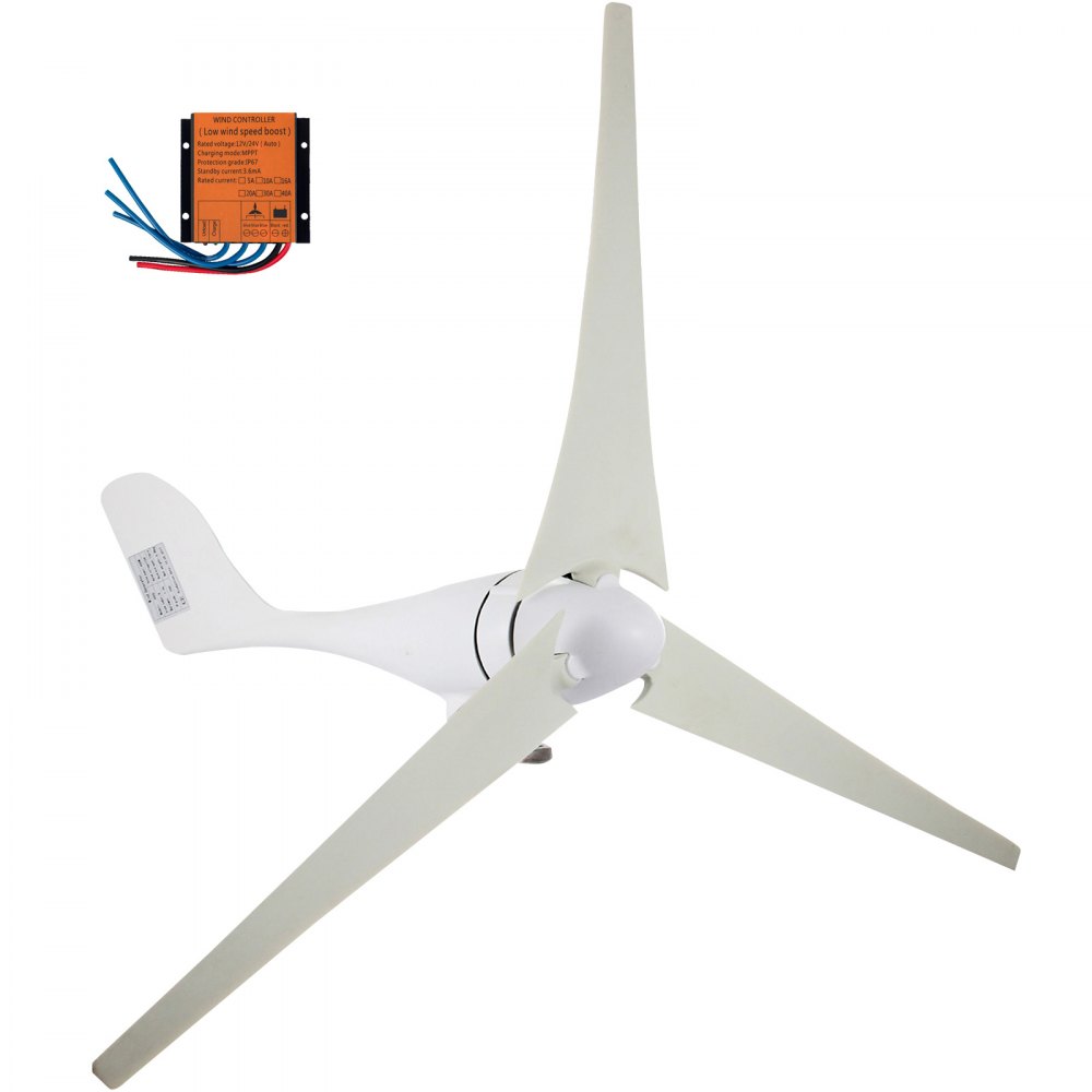 Vevor Windgenerator Windturbines Generator Windturbine Met 3 Bladen400 W 20 A