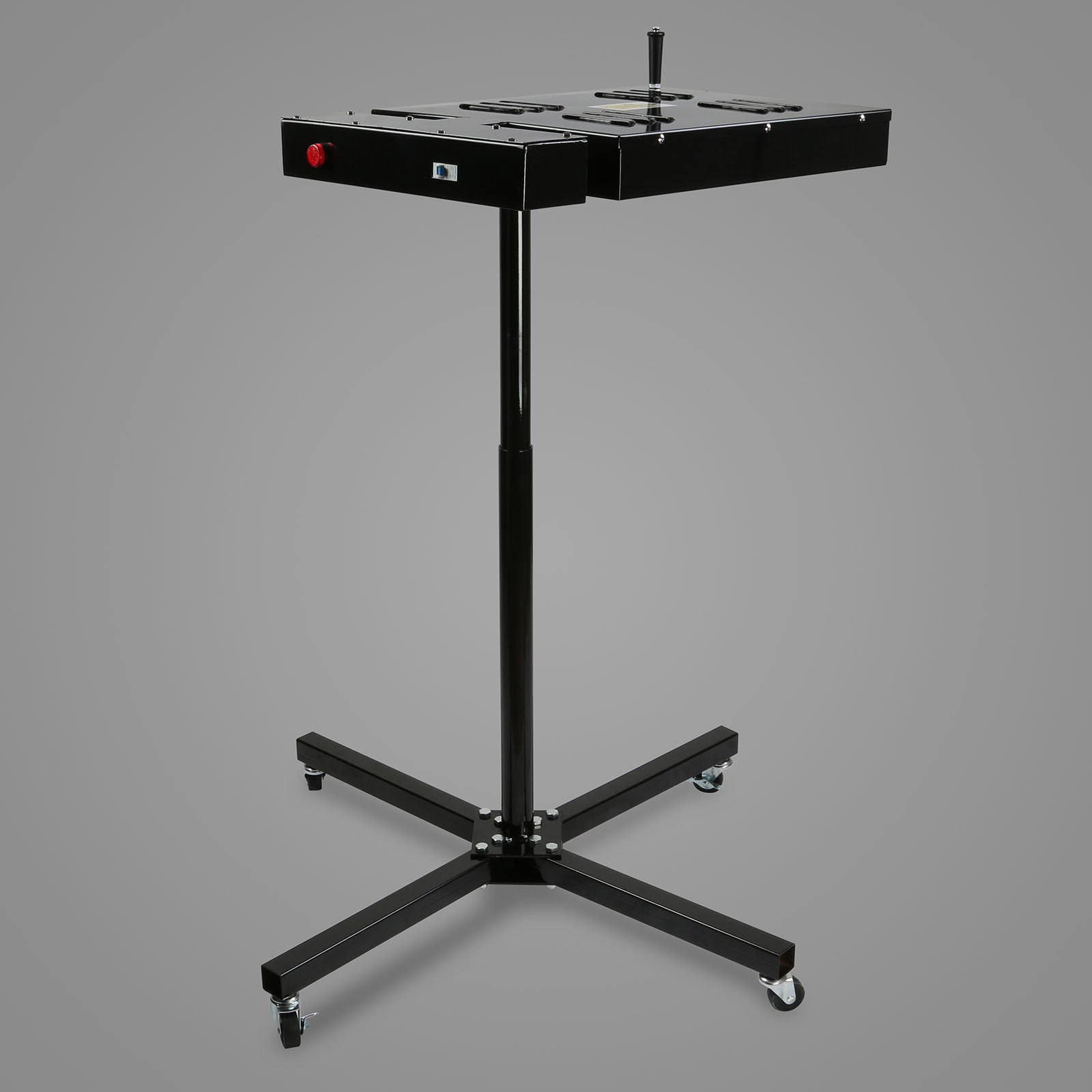 4 Color 1 Station Silk Screen Printing Press Printer With Adjustable Stand Flash Dryer