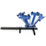 4 Color 1 Station Silk Screen Printing Press Printer Flash Dryer With Electrical Heating