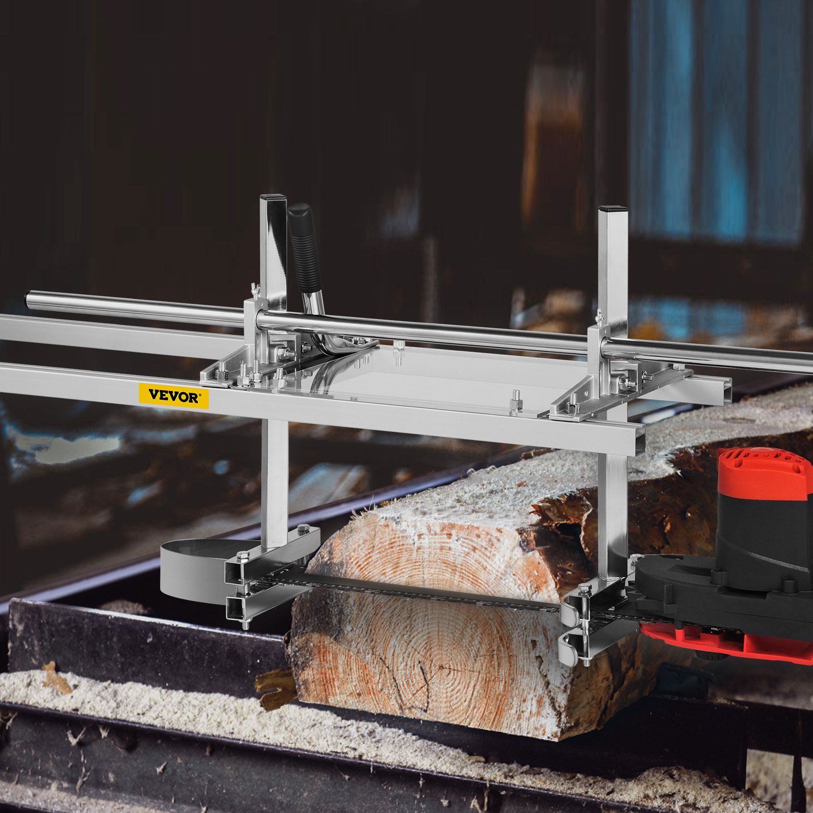 Chainsaw Mill Planking Milling From 18" to 48" Guide Bar Heavy Duty Snipper Whipper