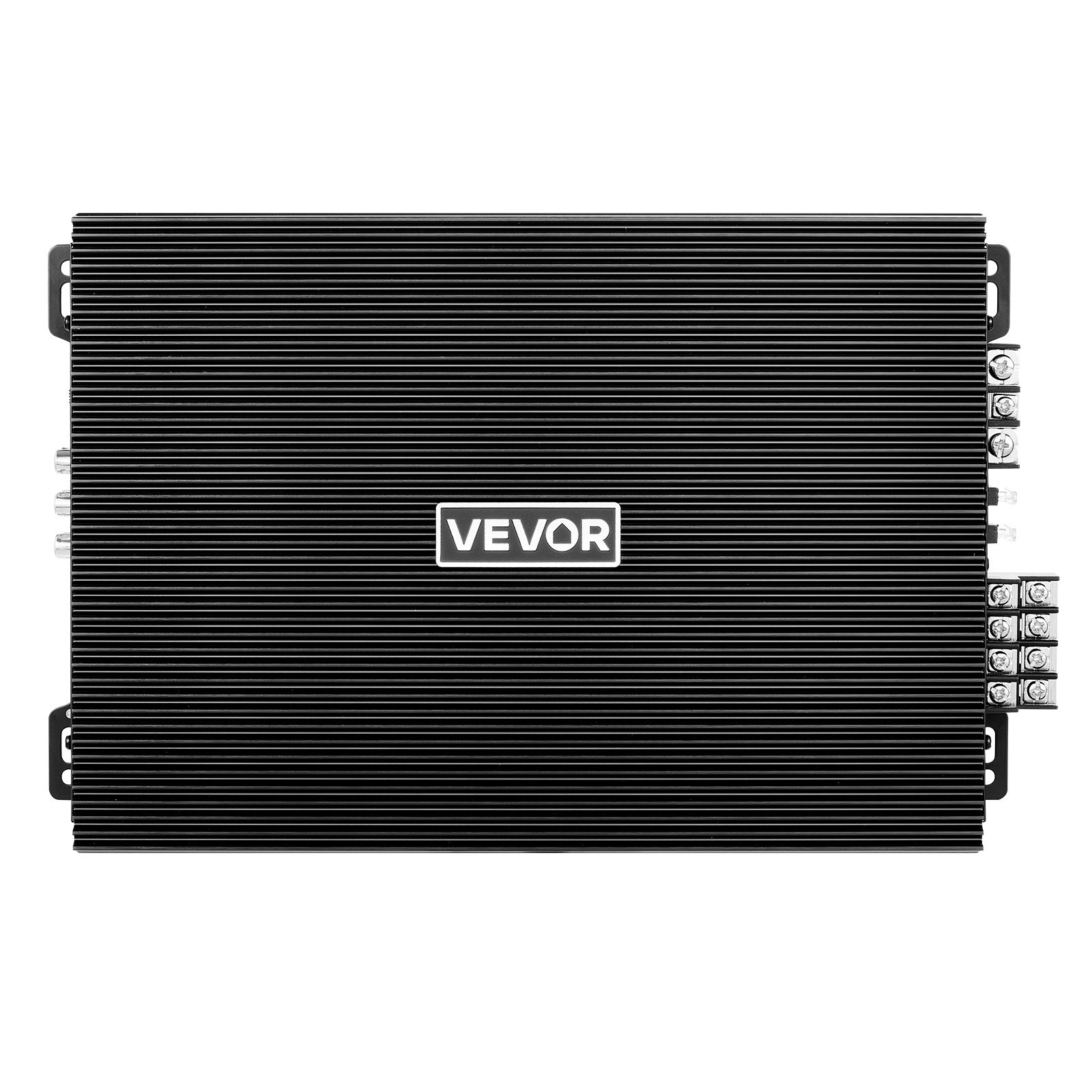 VEVOR 4-kanaals auto-versterker, klasse AB-brugversterker, max. 4 x 200 W bij 4 ohm / 4 x 400 W bij 2 ohm, krachtige versterker voor SUV's, pick-ups en terreinwagens, multi-kanaals audioversterker