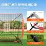 VEVOR Pitching Net Pitching Target Baseball 153,4 x 90 x 153 cm, Baseball & Softball Pitching Target Gemaakt van Polyester Pitcher Net voor Jeugd & Volwassenen, Draagbare 600D Opbergtas Rood